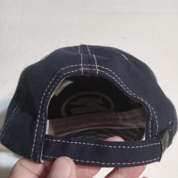 Land Rover OSFA Embroidered Hat/Cap Unisex Navy Blue/Silver - Picture 6 of 9